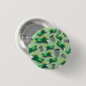 ごみトラックパターンのリサイクル 缶バッジ (正面&裏面)