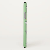 ごみトラックパターンのリサイクル Case-Mate iPhoneケース (裏面/右)