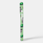 ごみトラックパターンのリサイクル Case-Mate iPhoneケース (裏面 / 左)