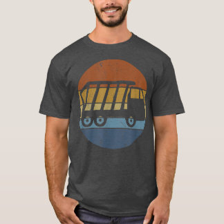 ごみトラック廃棄物収集装置 Tシャツ