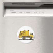 ごみトラック後部ローダー磁石 マグネット (インサイチュ (食洗機))