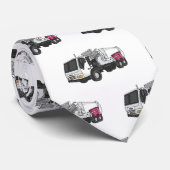 ごみトラック漫画イラストレーション ネクタイ (ロール)