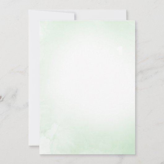 ごみトラック誕生日サンキューカード 招待状 (裏面)