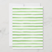 ごみトラック誕生日招待状ごみパーティー 招待状 (裏面)