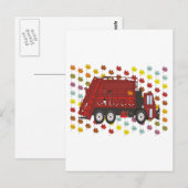 ごみトラック9月 ポストカード (正面/裏面)