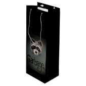 ごみパンダワイン抱き枕 ワインギフトバッグ (正面アングル)