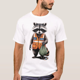 ごみパンダ – カウンシルの労働者 Tシャツ