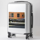 ごみレンタル会社の車両広告事業 シール (スーツケース)