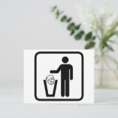 ごみ切り札 ポストカード (スタンド正面)