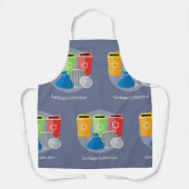 ごみ収集リサイクル エプロン (正面)