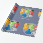 ごみ収集リサイクル ラッピングペーパー (アンロールド)