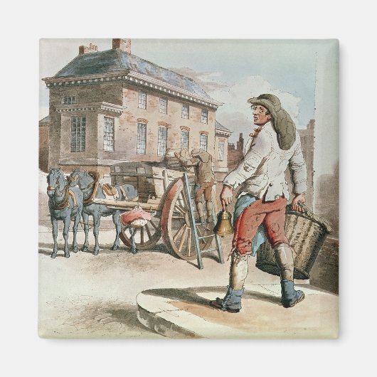 ごみ収集家 マグネット (正面)