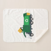 ごみ収集車のリサイクル シェルパブランケット (正面(横))