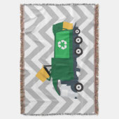 ごみ収集車のリサイクル スローブランケット (正面縦)