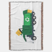 ごみ収集車のリサイクル スローブランケット (正面縦)