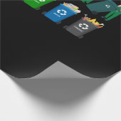 ごみ収集車のリサイクル ラッピングペーパー (角)