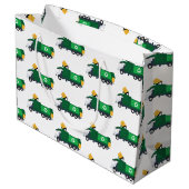 ごみ収集車のリサイクル ラージペーパーバッグ (裏面アングル)