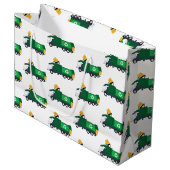 ごみ収集車のリサイクル ラージペーパーバッグ (正面アングル)