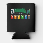 ごみ収集車のリサイクル 缶クーラー (正面)