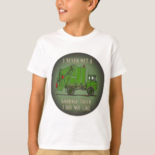 ごみ収集車の緑オペレータ引用文はTシャツをからかいます Tシャツ