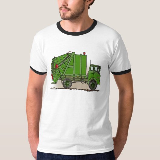 ごみ収集車はTシャツをグリーンマン Tシャツ (正面)