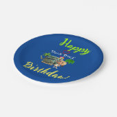 ごみ収集車 ペーパープレート (アングル)