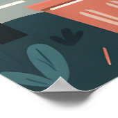 ごみ収集車 ポスター (角)