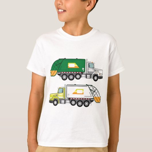ごみ収集車 Tシャツ (正面)