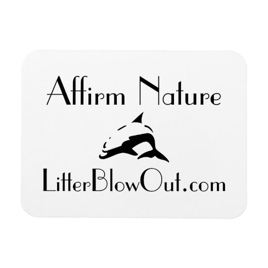 ごみ吹出しマグネット マグネット (横)