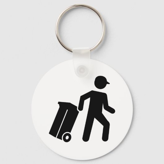 ごみ屋 キーホルダー (正面)