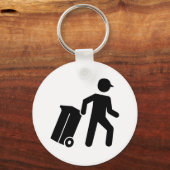 ごみ屋 キーホルダー (正面)