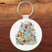 ごみ山 キーホルダー (正面)