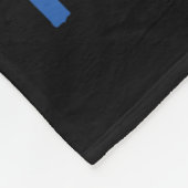 ごみ捨て場のゴミ箱を取り出すおもしろい時間 フリースブランケット (角)