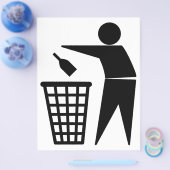 ごみ捨て遠くに(ボトル) チラシ (シングル)