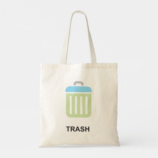 ごみ箱ごみ箱トートバッグ トートバッグ (裏面)