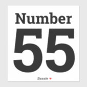 ごみ箱のビン番号（最大2桁） シール (シート)