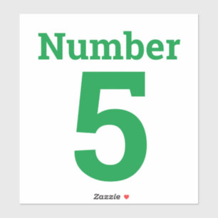 ごみ箱または空き箱の番号指独身の数 シール