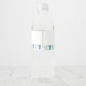 ごみ箱トラック1st誕生日パーティー ペットボトルラベル (裏面)