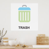 ごみ箱ポスター ポスター (キッチン)