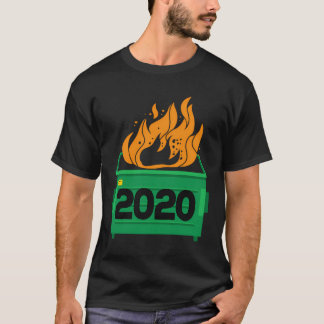 ごみ箱最低2020おもしろいのゴミ火災 Tシャツ