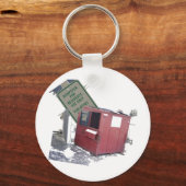 ごみ箱 キーホルダー (正面)