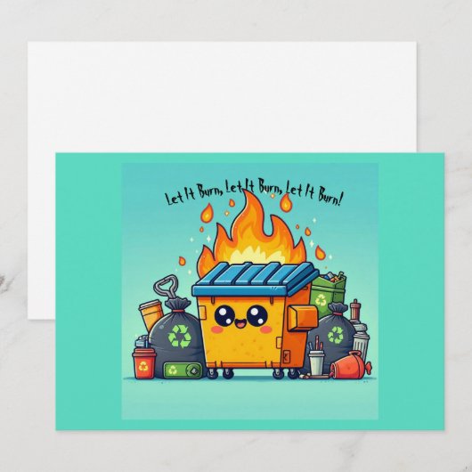 ごみ箱 シーズンカード (正面/裏面)