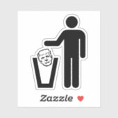 ごみ箱 シール (シート)