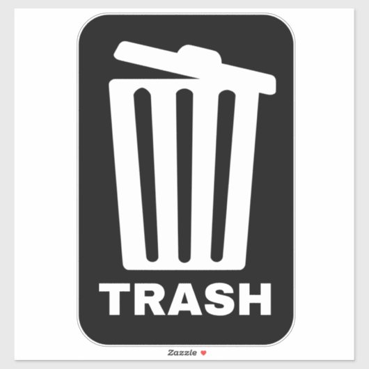 ごみ箱 シール (シート)