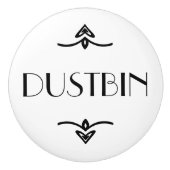 ごみ箱 セラミックノブ (正面)