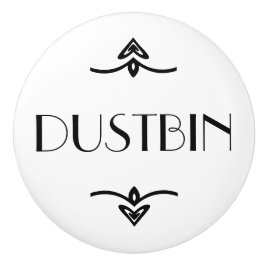 ごみ箱 セラミックノブ