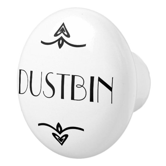 ごみ箱 セラミックノブ (右)