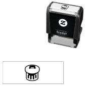 ごみ箱 セルフインキングスタンプ (インサイチュ)