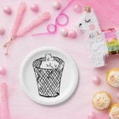 ごみ箱 ペーパープレート (パーティー)