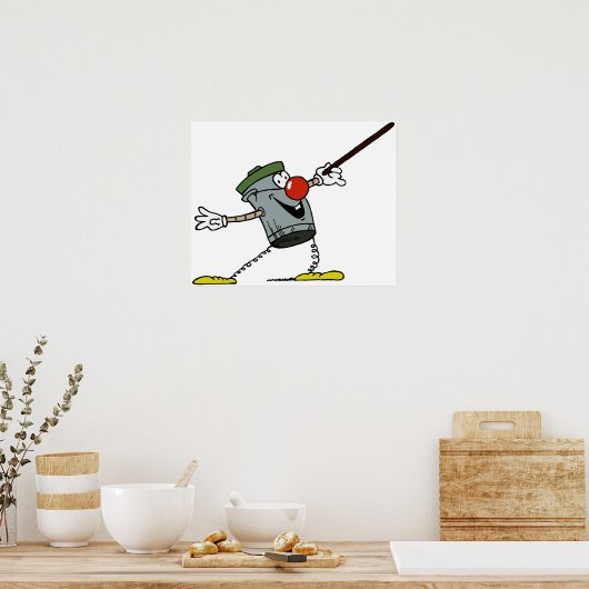 ごみ箱 ポスター (キッチン)